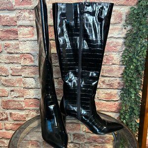 Worthington Womens Doria Stiletto Heel Dress Boots
